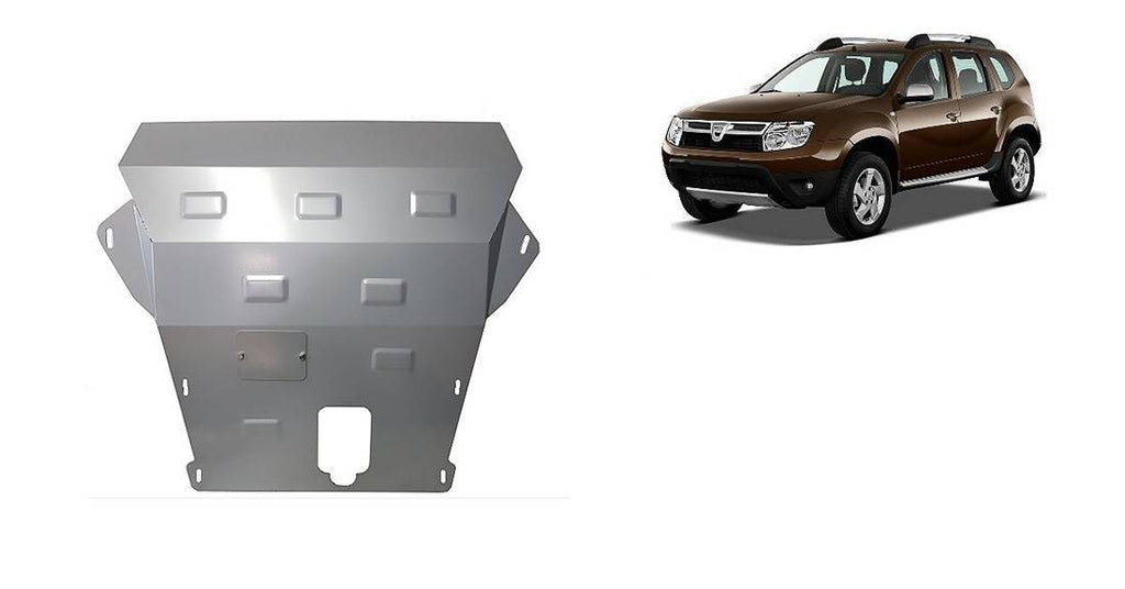 Cubre cárter Aluminio Dacia Duster "06.045ALU" (2010-2017) a medida