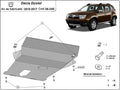 Cubre cárter metálico Dacia Duster - 2,5 mm (2010-2017) a medida