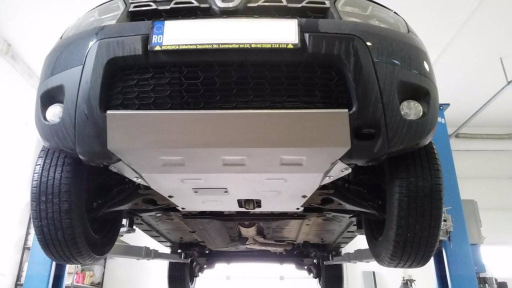 Cubre cárter metálico Dacia Duster - 2,5 mm (2010-2017) a medida
