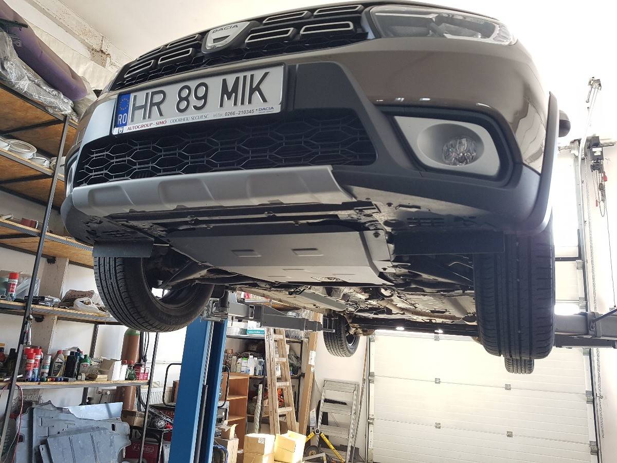 Cubre cárter metálico Dacia Lodgy (2012-2022) a medida