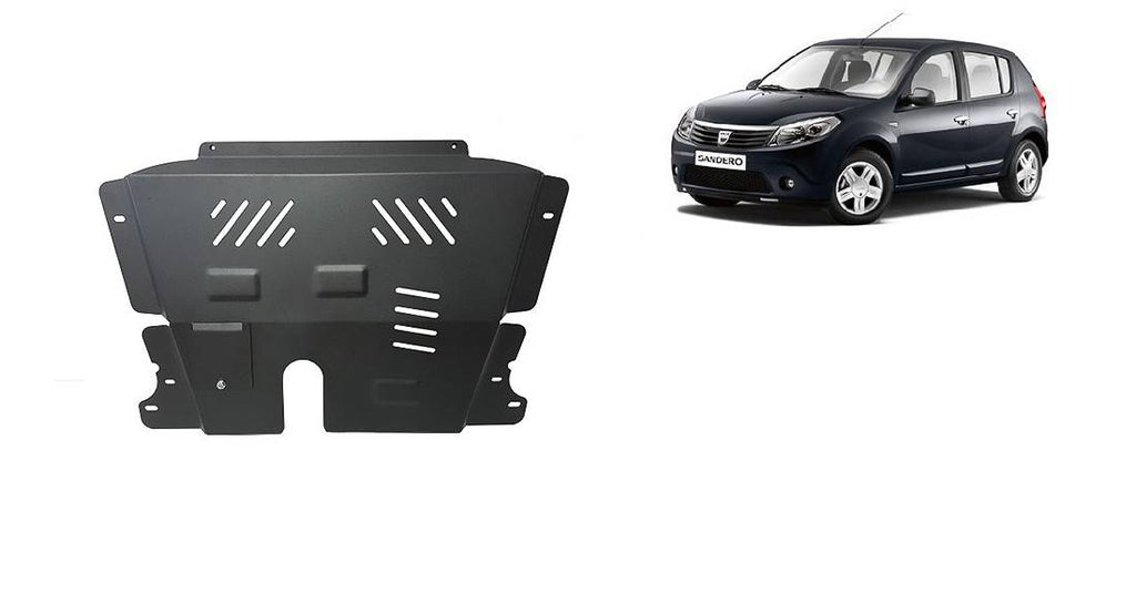 Cubre cárter metálico Dacia Sandero (2005-2012) a medida