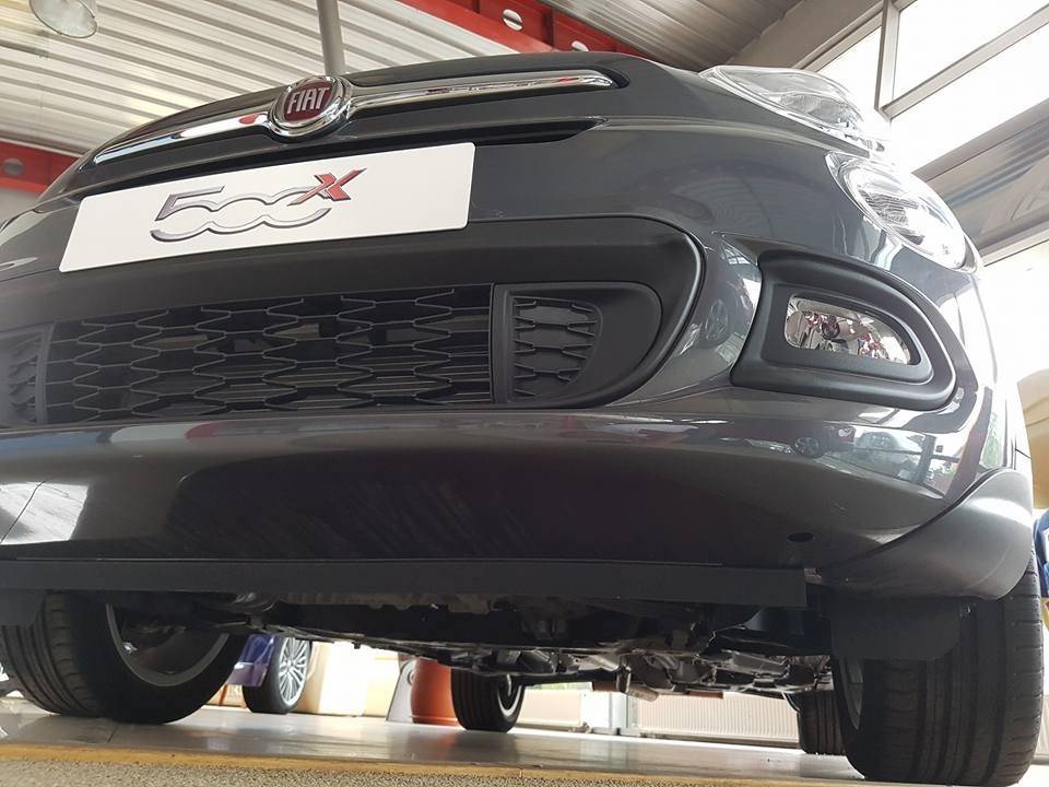 Cubre cárter metálico Fiat 500x (2014-actualidad) a medida