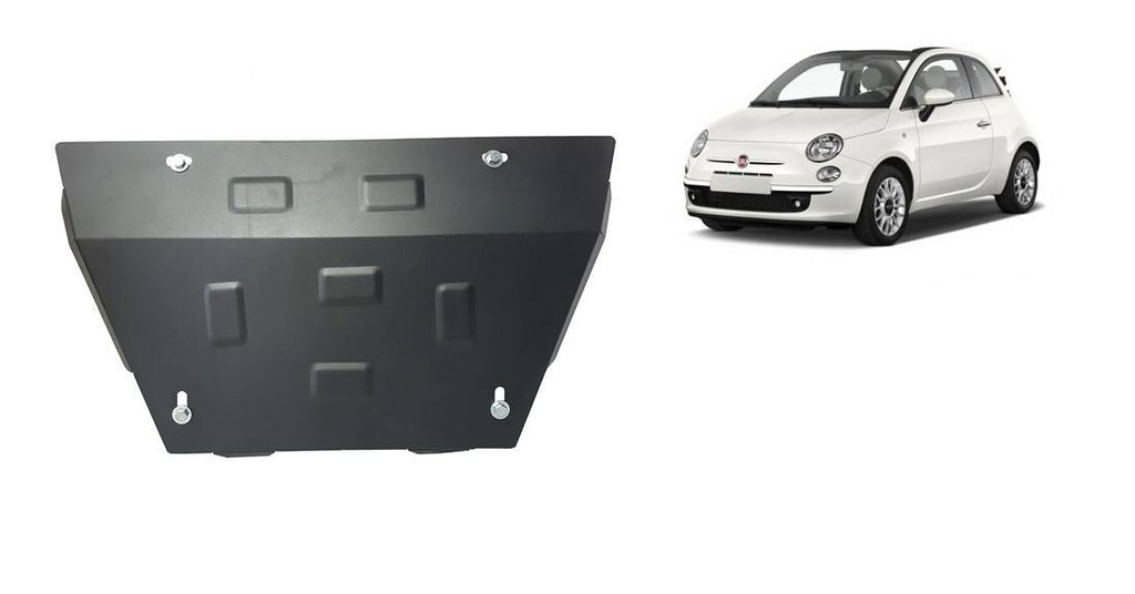 Cubre cárter metálico Fiat 500 S (2007-actualidad) a medida