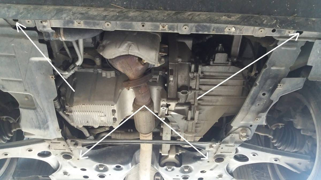 Cubre cárter metálico Fiat Doblo (2010-2022) a medida
