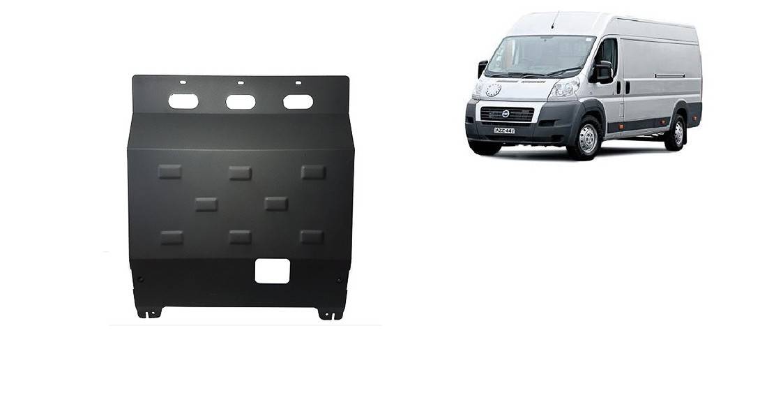 Cubre cárter metálico Fiat Ducato (2006-actualidad) a medida