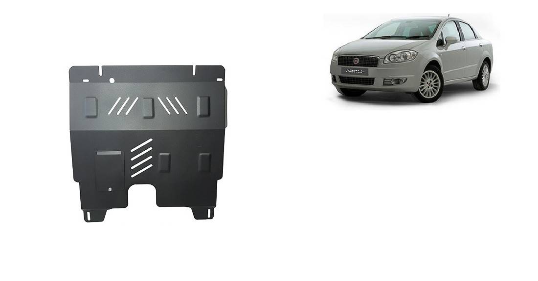 Cubre cárter metálico Fiat Linea (2007-2018) a medida