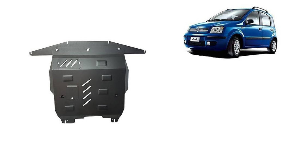 Cubre cárter metálico Fiat Panda (2003-2012) a medida