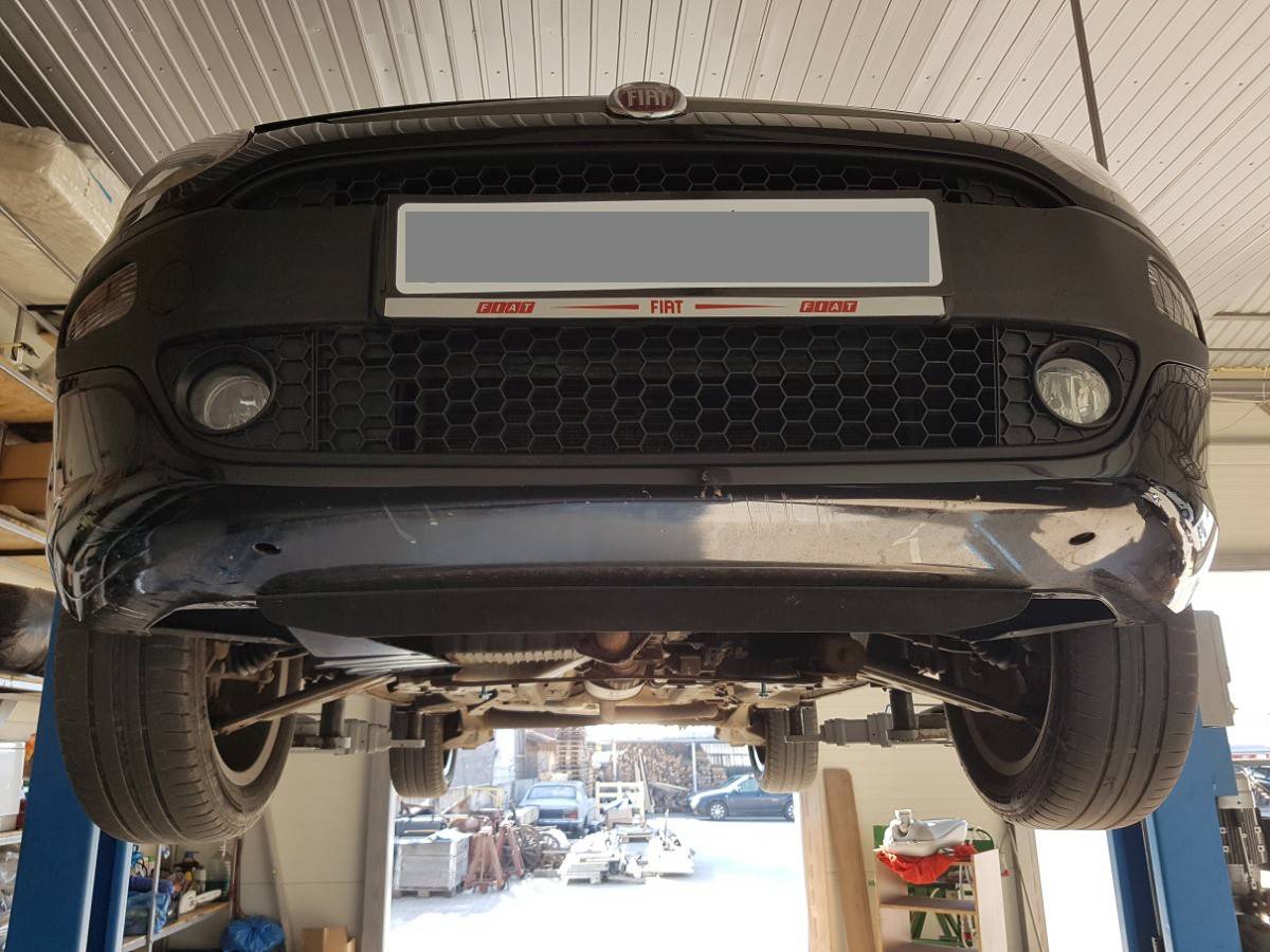 Cubre cárter metálico Fiat Grande Punto (2006-2018) a medida