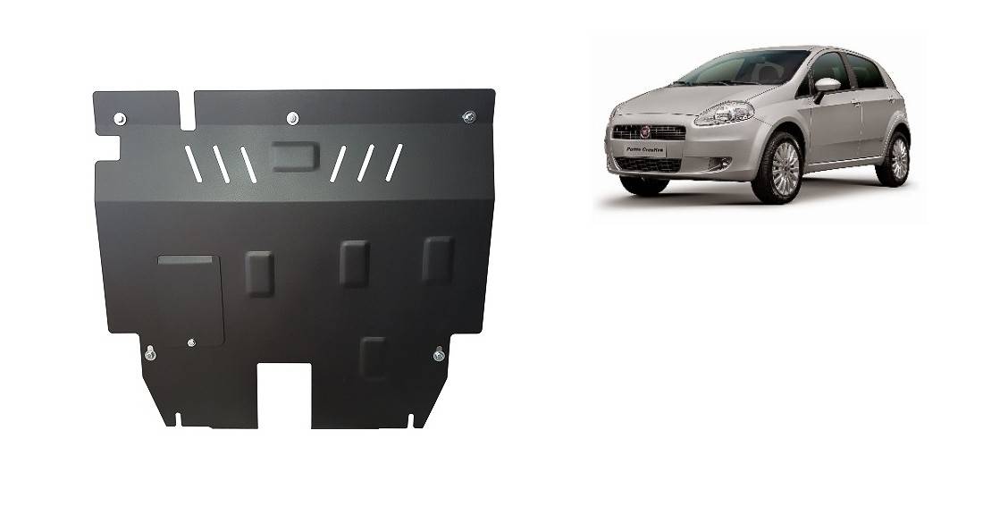 Cubre cárter metálico Fiat Punto (2006-2018) a medida