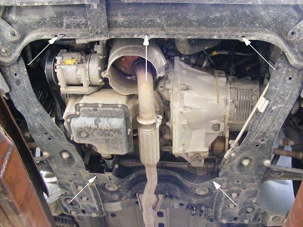 Cubre cárter metálico Fiat Scudo (2006-2016) a medida