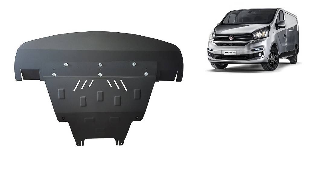Cubre cárter metálico Fiat Talento (2016-actualidad) a medida
