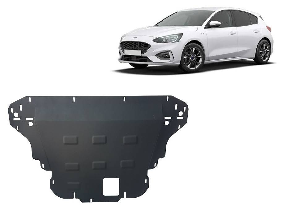 Cubre cárter metálico Ford Focus 4 (2018-actualidad) a medida