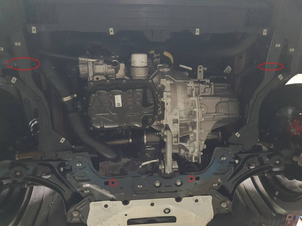 Cubre cárter metálico Ford Focus 4 (2018-actualidad) a medida