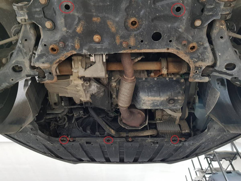 Cubre cárter metálico Ford Focus 3 (2010-2018) a medida