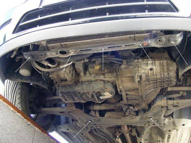 Cubre cárter metálico Ford Focus 1 (1998-2004) a medida
