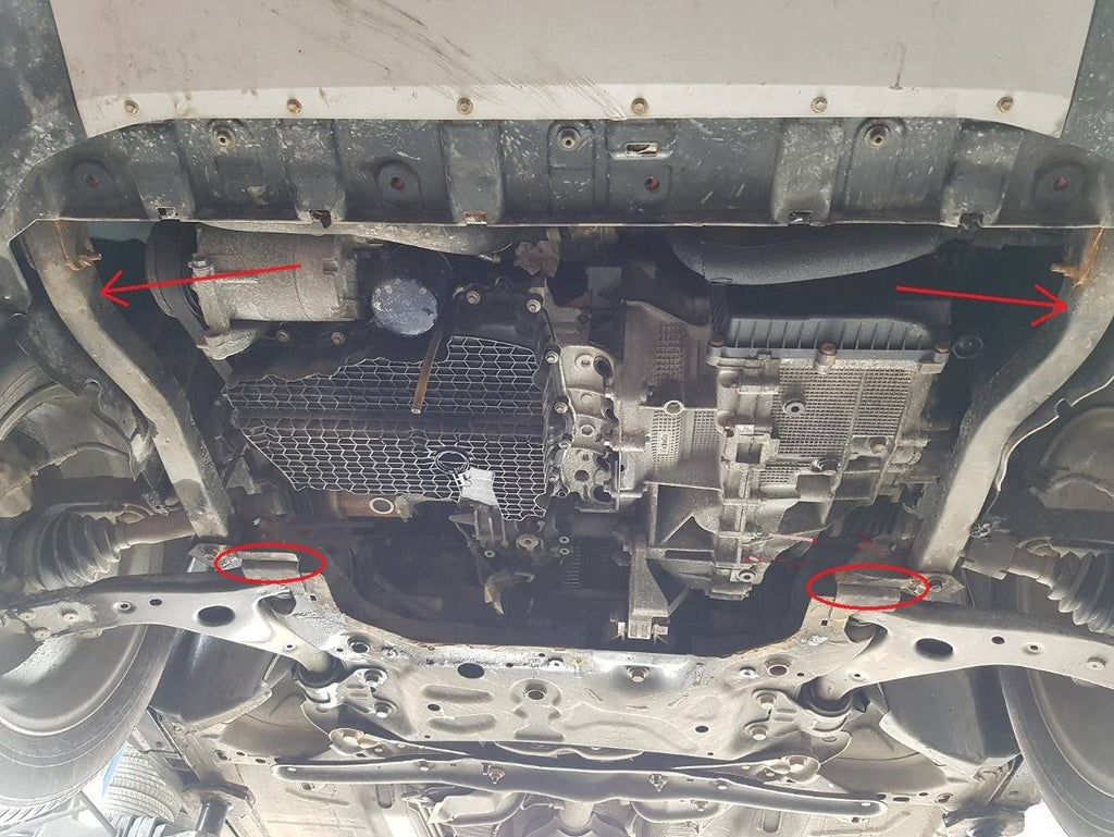 Cubre cárter metálico Ford Kuga (2013-2019) a medida