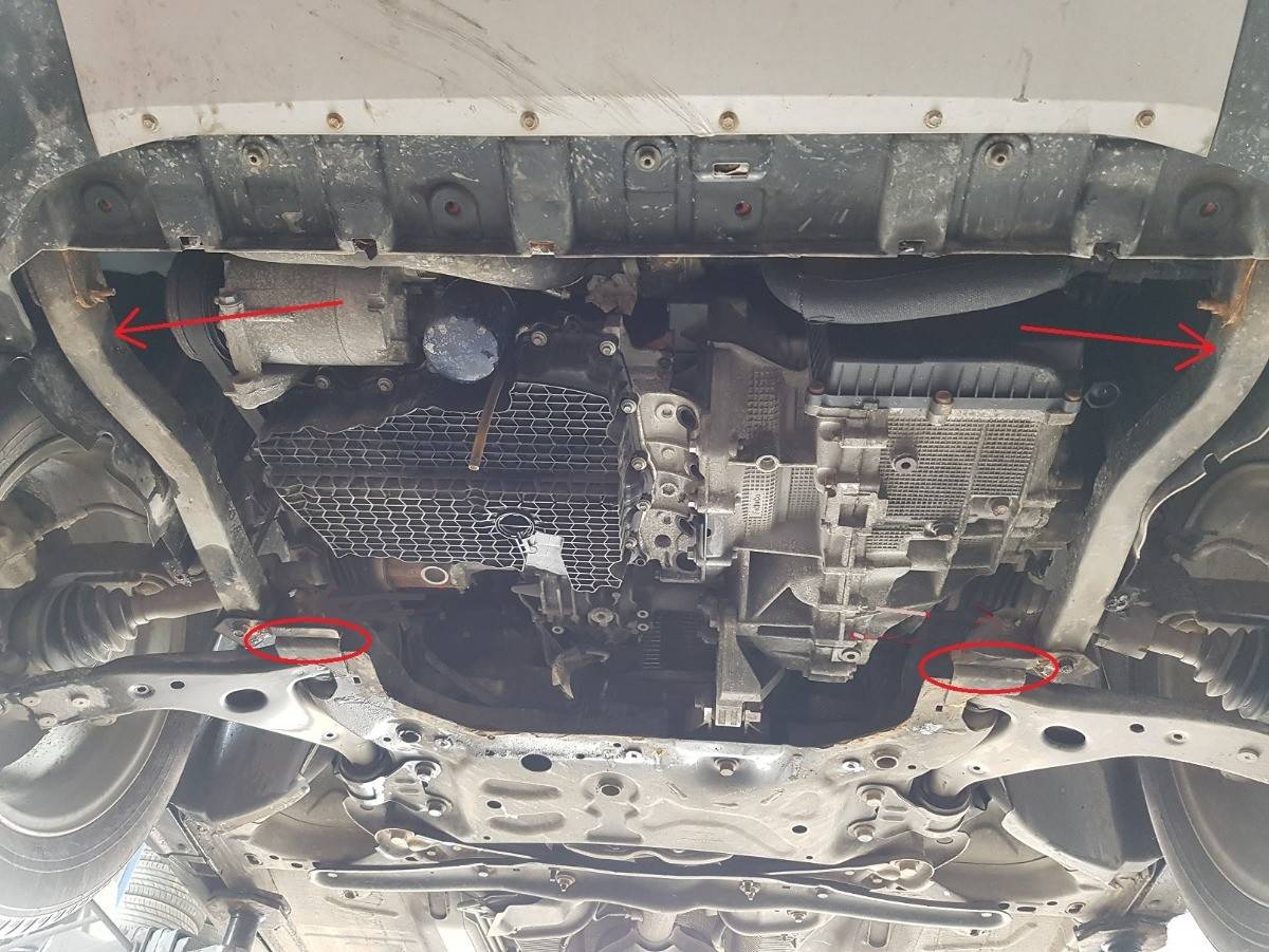 Cubre cárter metálico Ford Kuga (2013-2019) a medida
