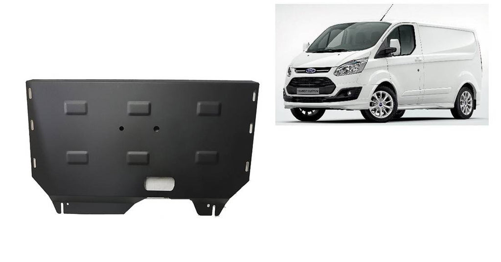 Cubre cárter metálico Ford Transit Custom (2013-2019) a medida