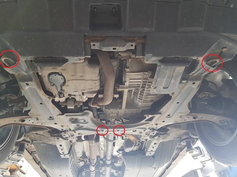 Cubre cárter metálico Honda CR-V (2013-2016) a medida