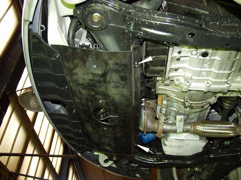 Cubre cárter metálico Hyundai Coupé Gk (2001-2010) a medida