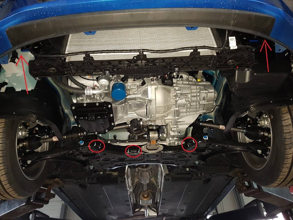 Cubre cárter metálico Hyundai Elantra (2016-2020) a medida
