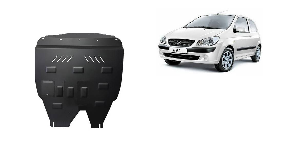 Cubre cárter metálico Hyundai Getz (2006-2010) a medida