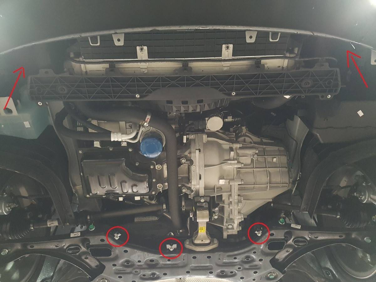 Cubre cárter metálico Hyundai I30 (2017-2022) a medida