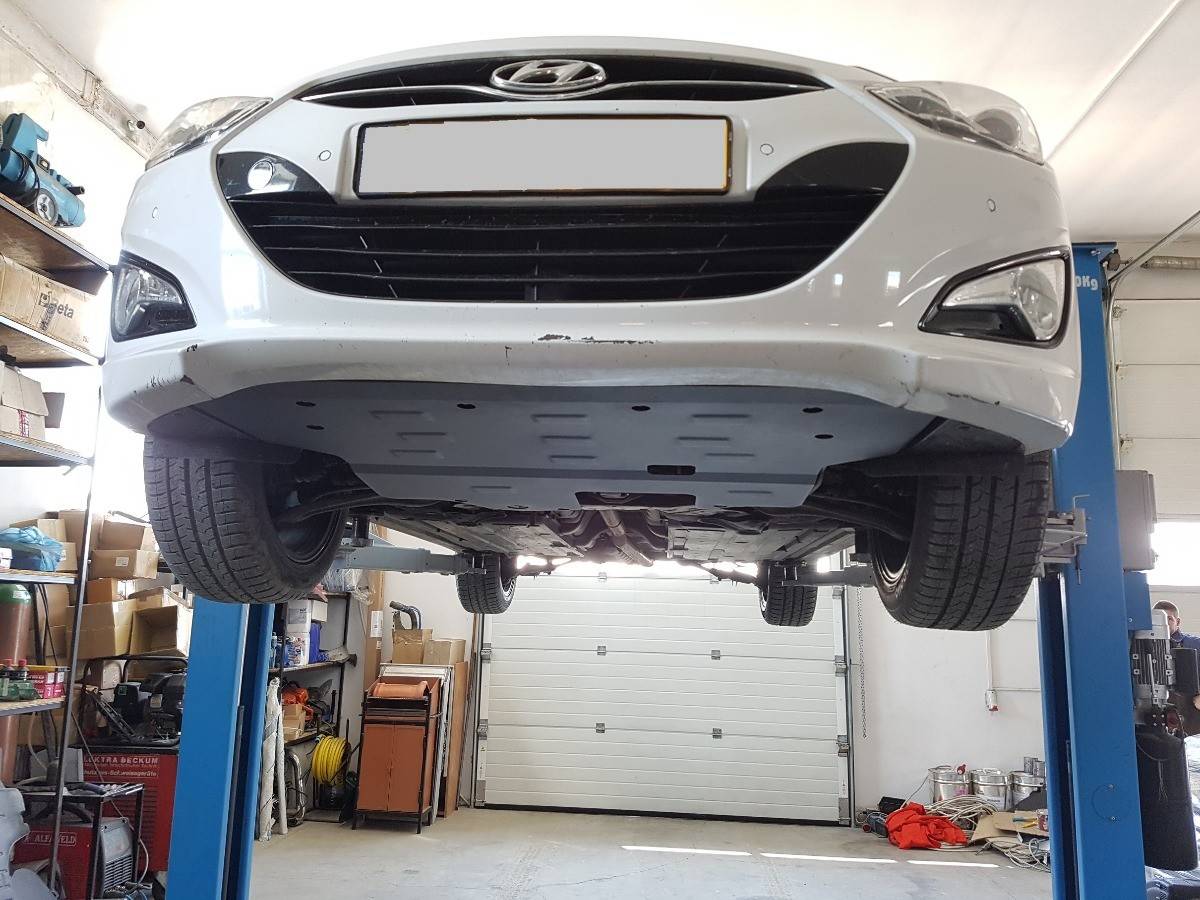 Cubre cárter metálico Hyundai i40 (2015-2019) a medida