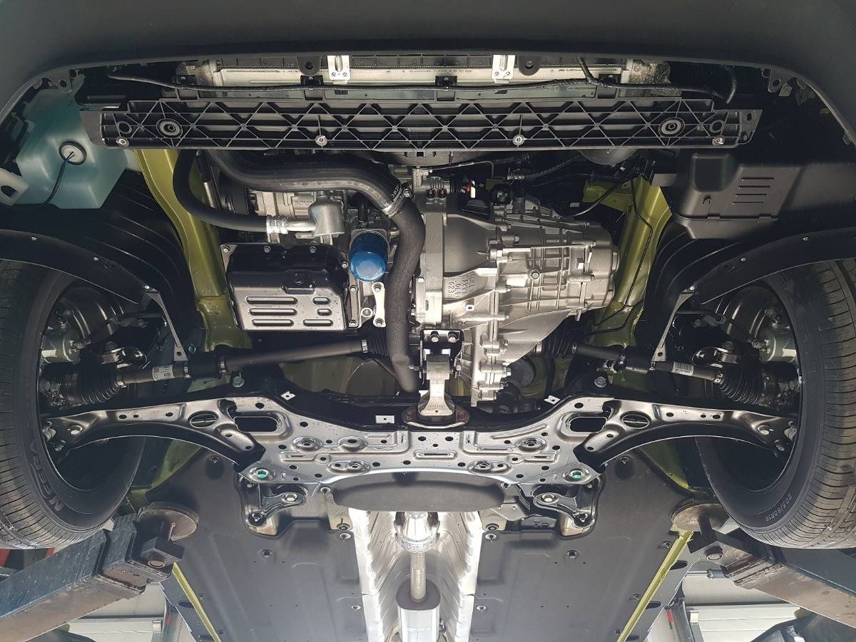 Cubre cárter metálico Hyundai Kona (2017-2020) a medida