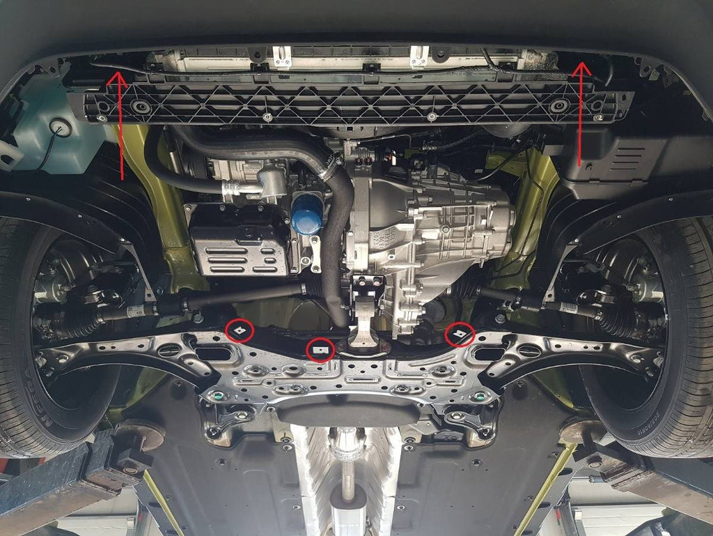 Cubre cárter metálico Hyundai Kona (2017-2020) a medida