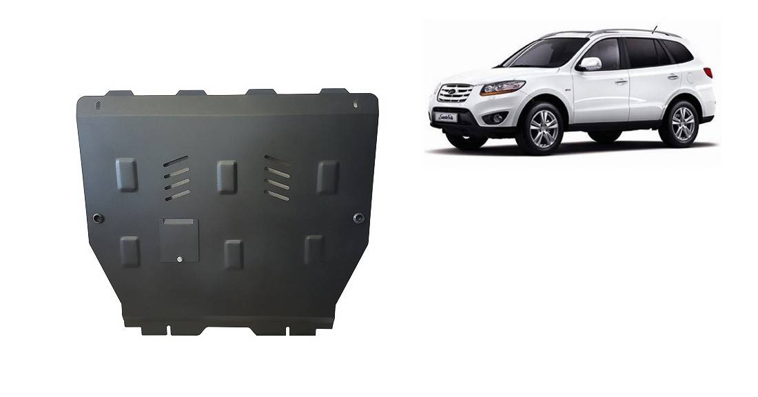 Cubre cárter metálico Hyundai Santa Fe (2006-2011) a medida