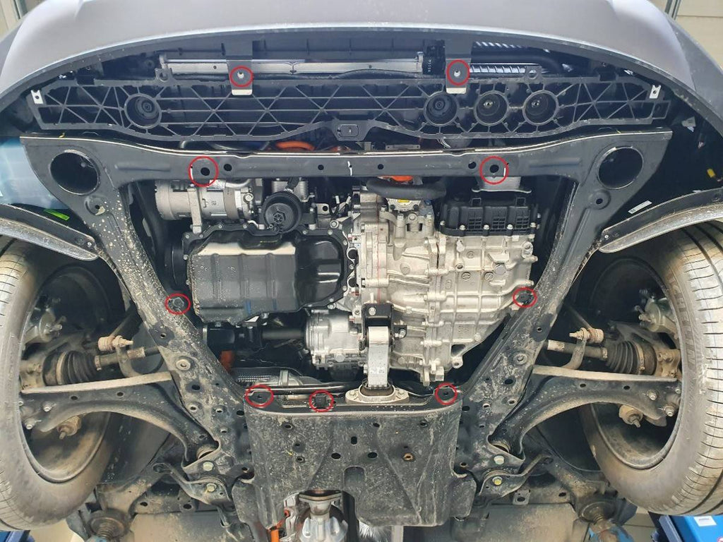 Cubre cárter metálico Hyundai Tucson (2021-2026) a medida
