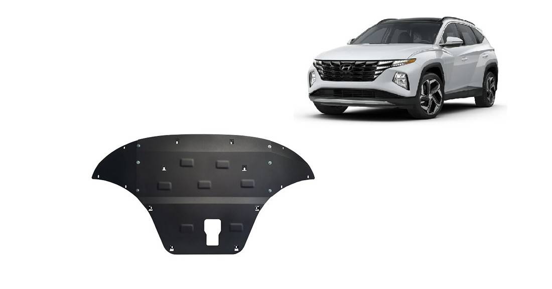 Cubre cárter metálico Hyundai Tucson (2021-2026) a medida