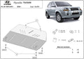 Cubre cárter metálico Hyundai Tucson (2004-2015) a medida
