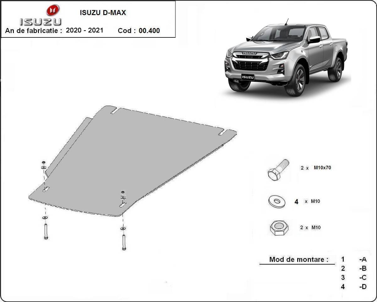 Protección de Caja de Cambios Isuzu D-Max (2020-2022)