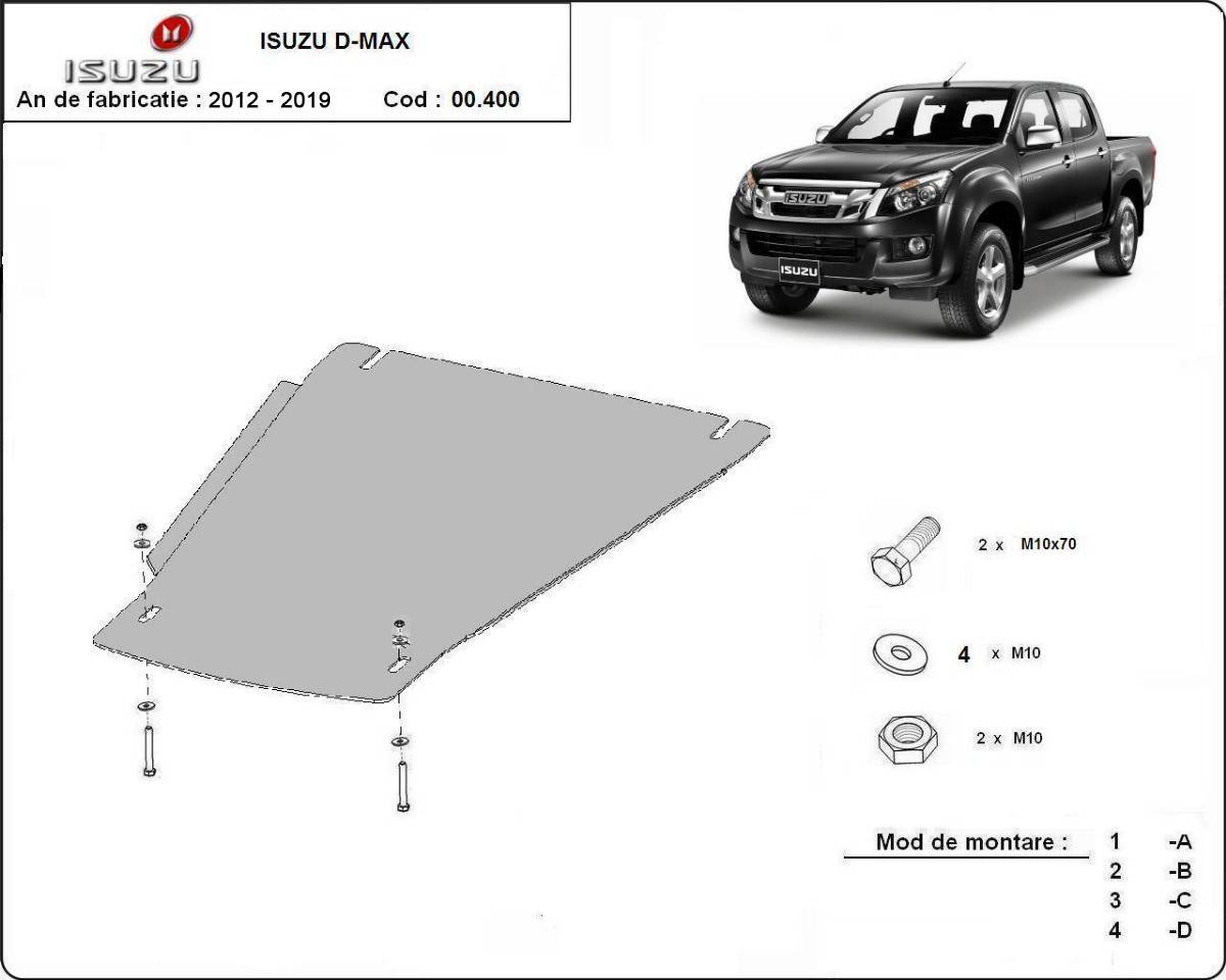 Protección de Caja de Cambios Isuzu D-Max (2012-2019)