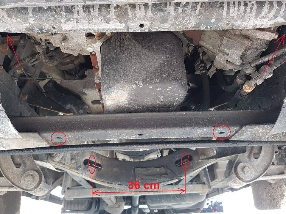 Cubre cárter metálico Iveco Daily 6 (2014-2020) a medida