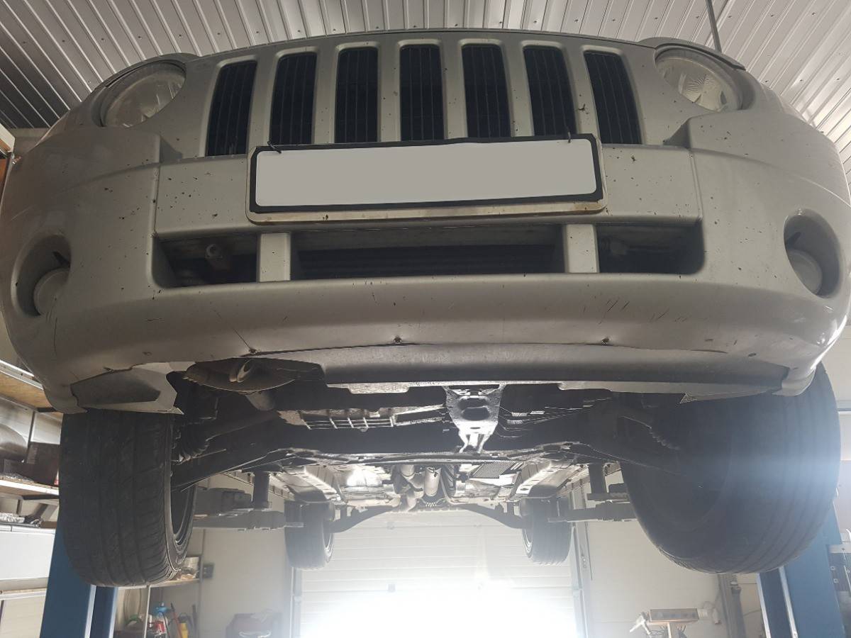 Cubre cárter metálico Jeep Compass (2006-2016) a medida