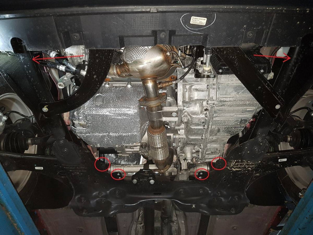 Cubre cárter metálico Jeep Compass (2017-2022) a medida