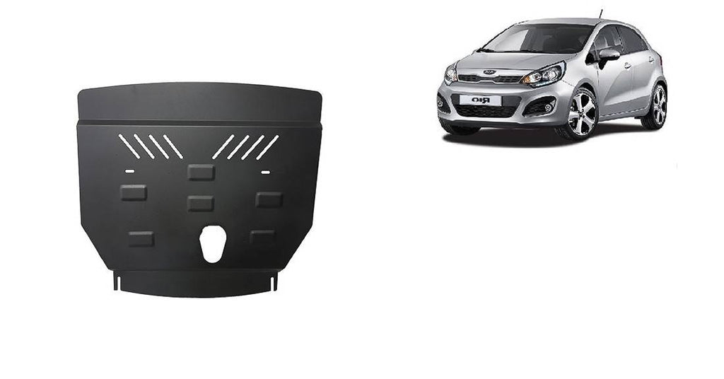 Cubre cárter metálico Kia Rio 3 (2011-2017) a medida