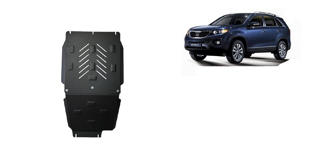 Protección de Caja de Cambios y Diferencial Kia Sorento (2006-2009)