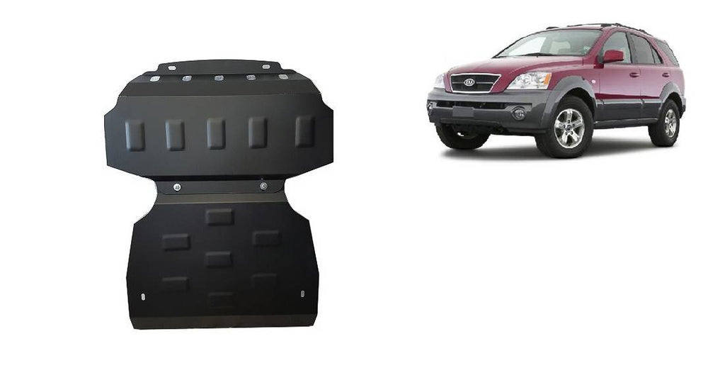 Cubre cárter metálico Kia Sorento (2002-2006) a medida