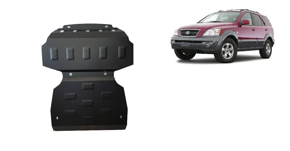Cubre cárter metálico Kia Sorento (2002-2006) a medida