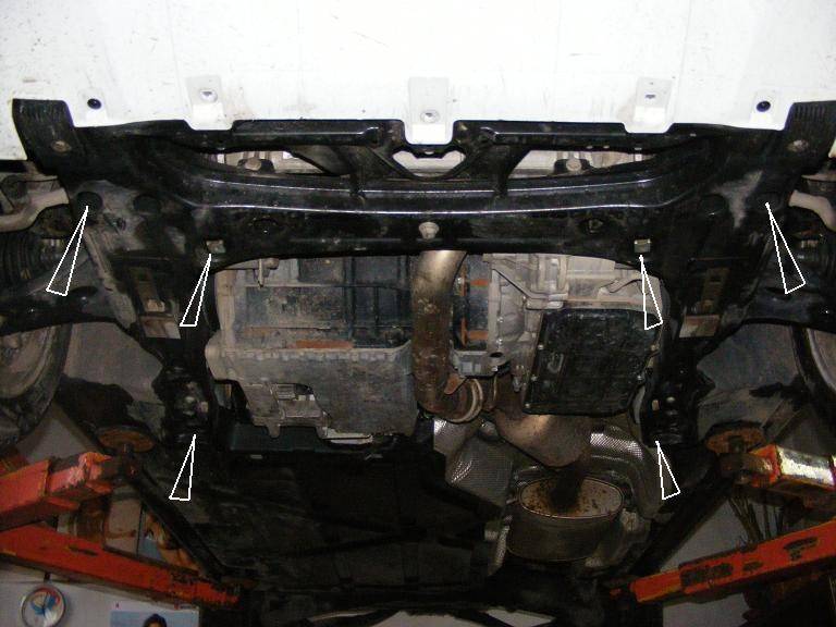 Cubre cárter metálico Mercedes Clase A (2004-2012) a medida