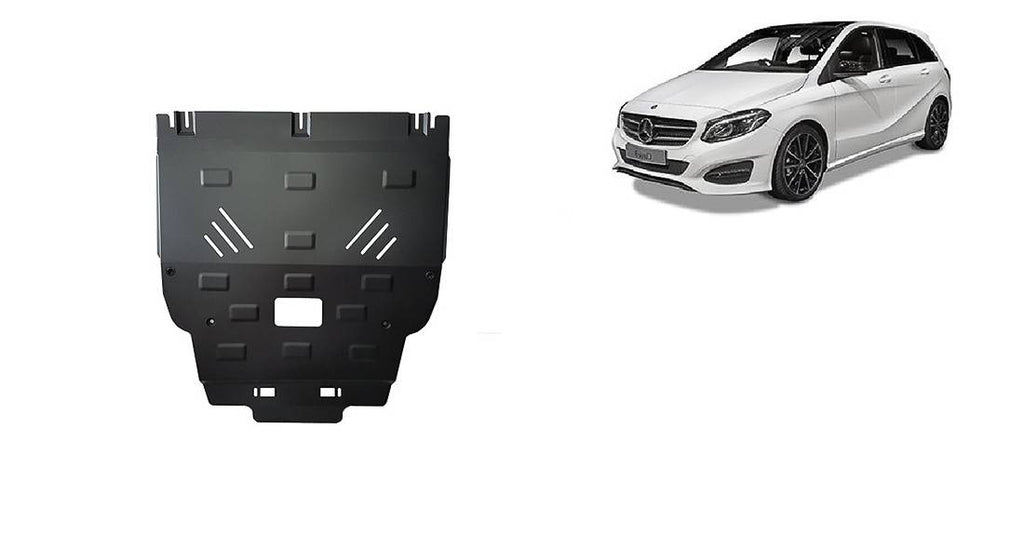 Cubre cárter metálico Mercedes Clase B W246 (2011-2019) a medida