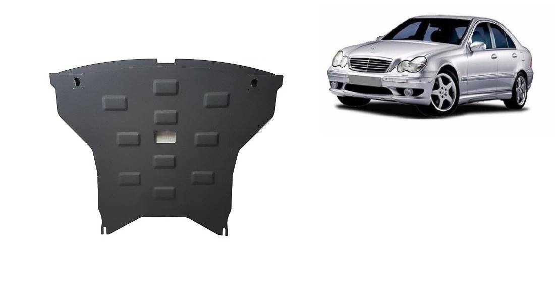 Cubre cárter metálico Mercedes Clase C W203 (2000-2007) a medida