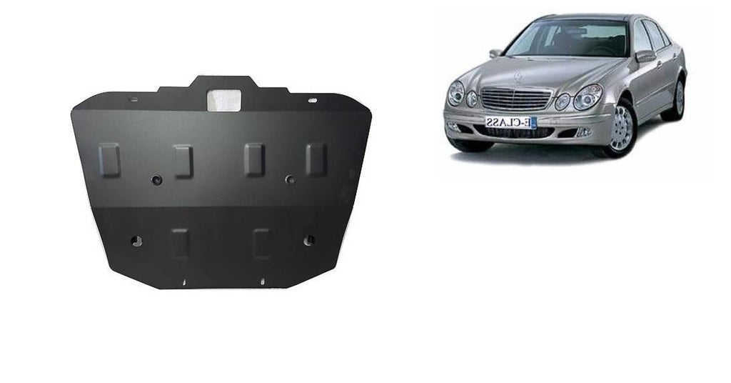 Cubre cárter metálico Mercedes Clase E W211 (2002-2008) a medida