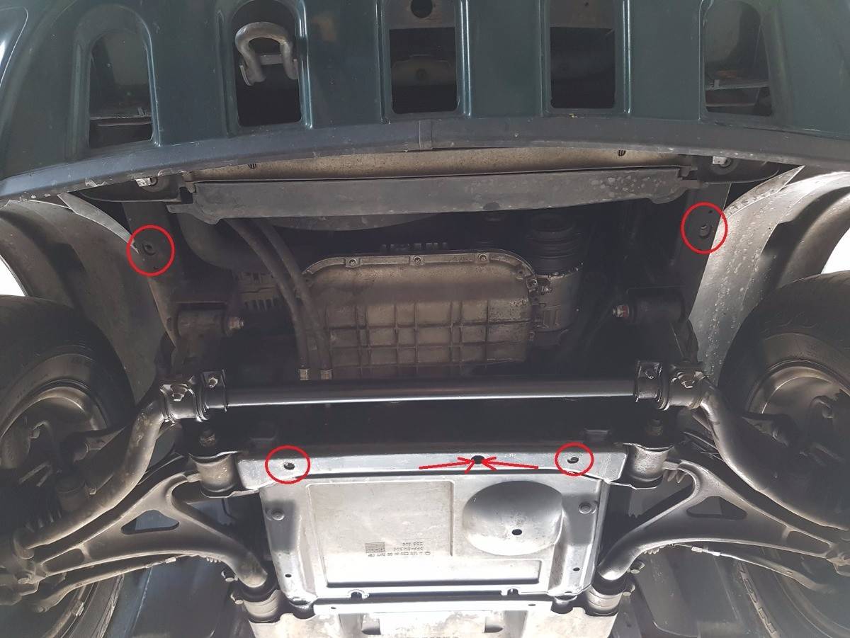 Cubre cárter metálico Mercedes ML W163 (1998-2005) a medida