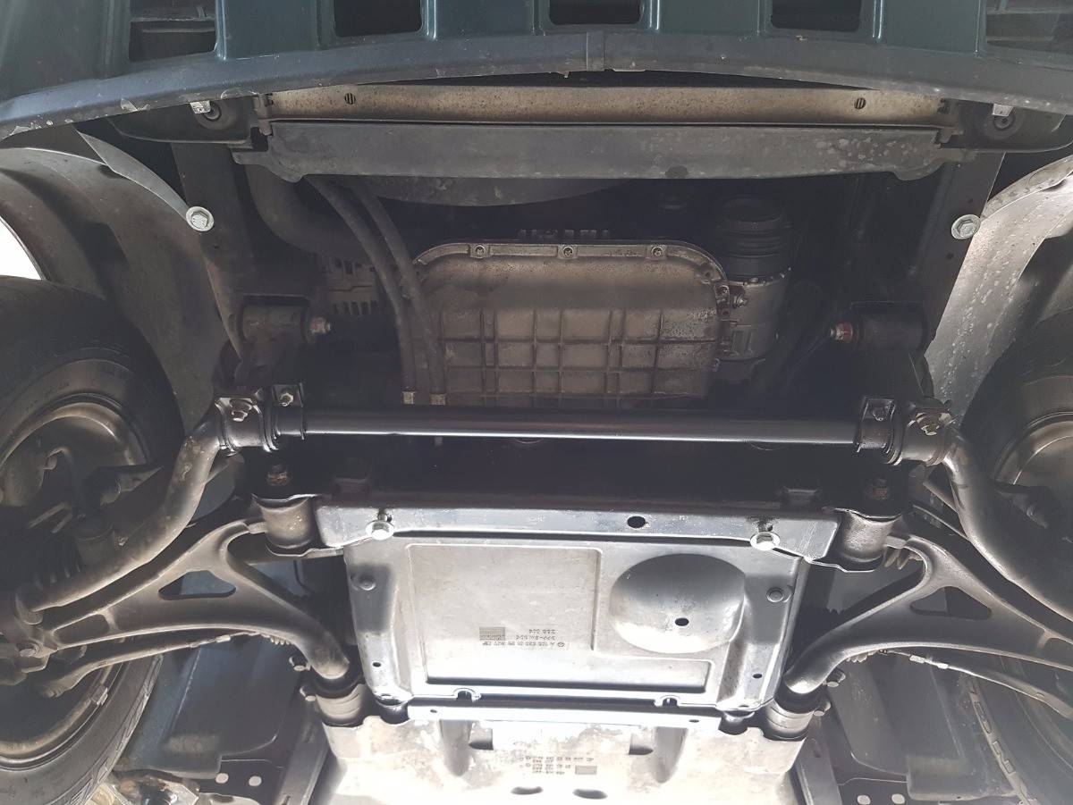 Cubre cárter metálico Mercedes ML W163 (1998-2005) a medida