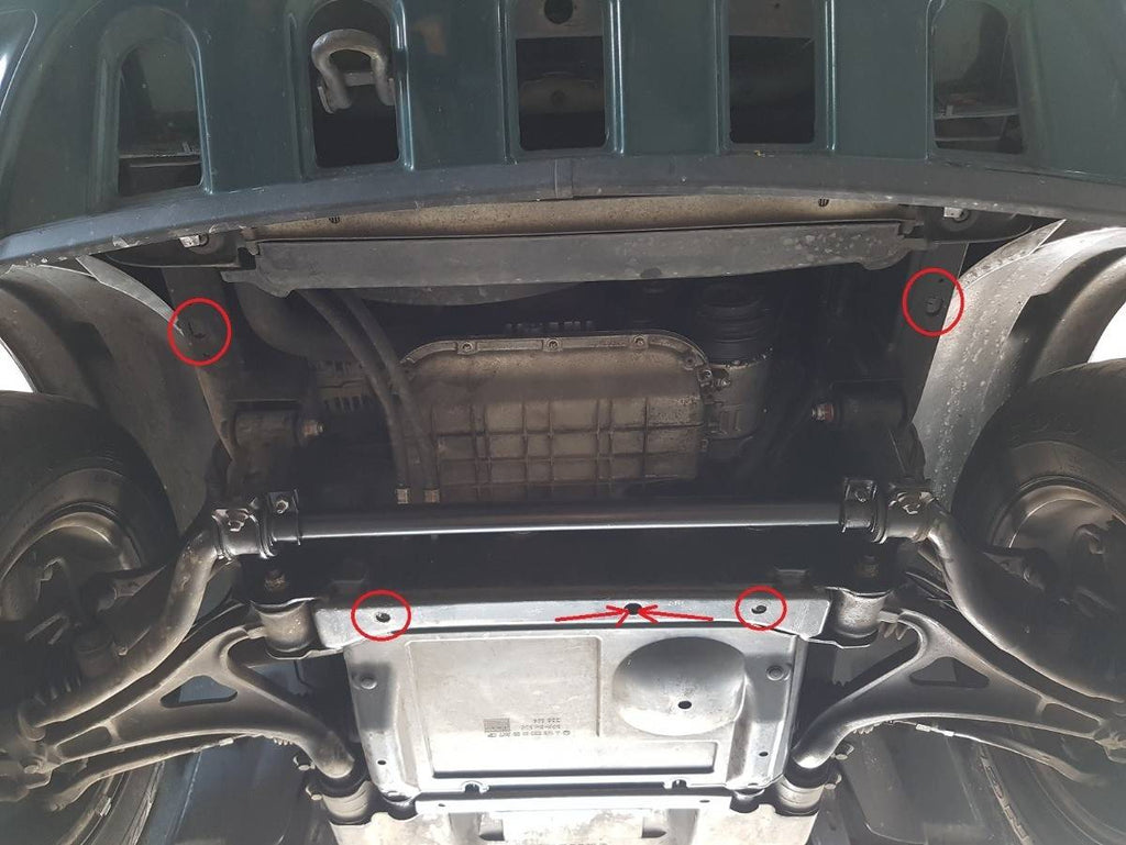 Protección de Caja de Cambios Mercedes ML W163 (1998-2005)